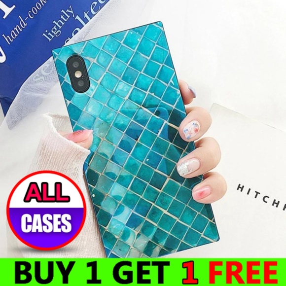 Accessories - NEW iPhone 7/8 Square Mermaid Case
